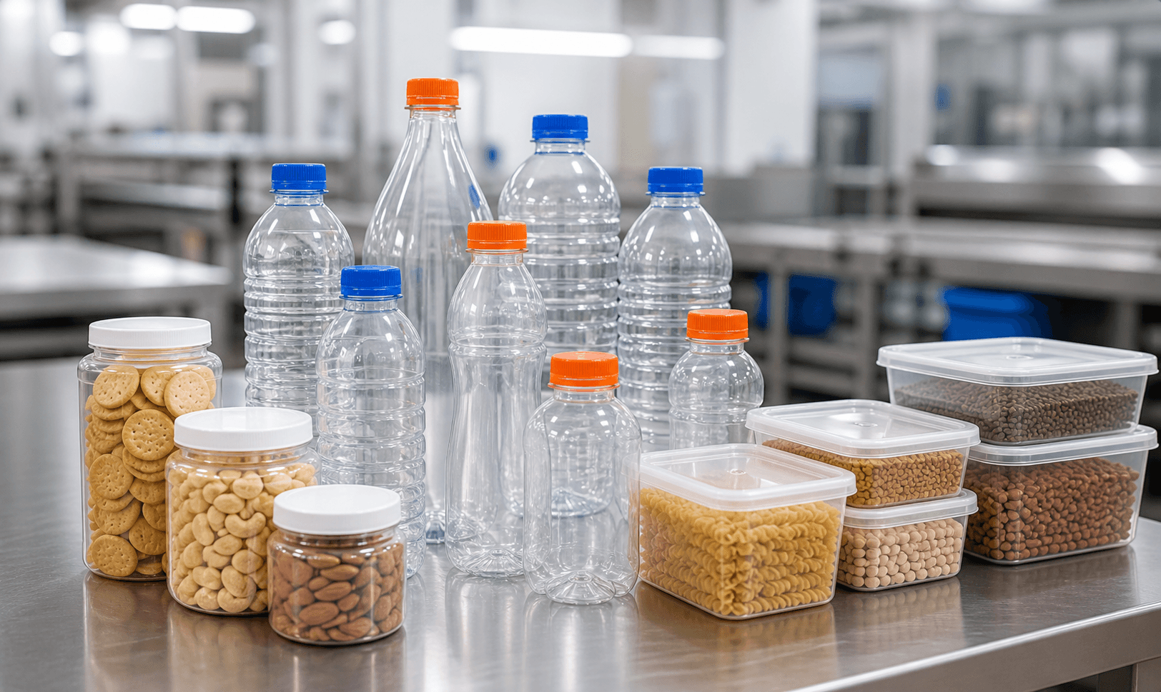 Food and beverage bottles and jars